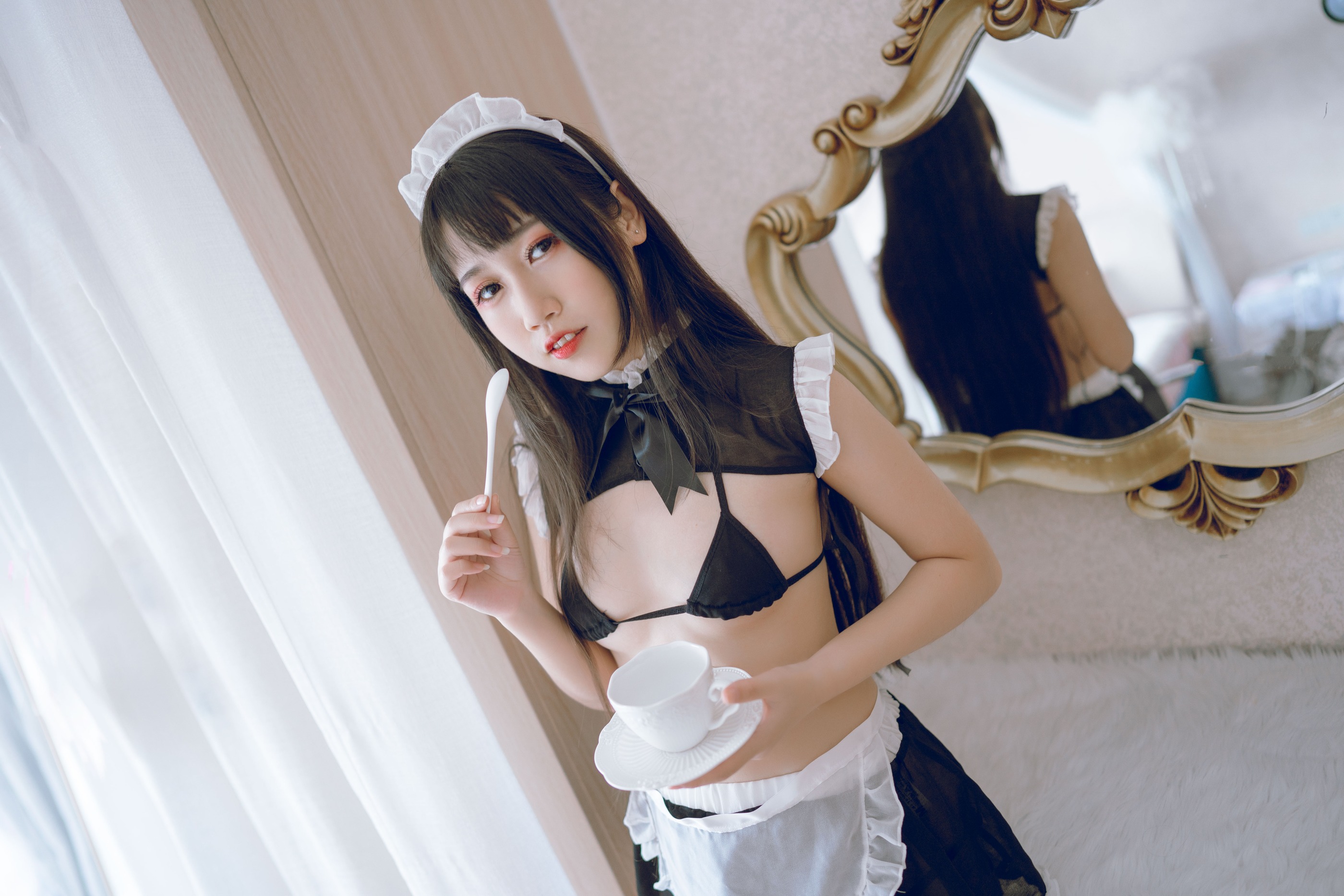 图片[1]-不呆猫 – NO.012 女仆 [71P]-XikXak